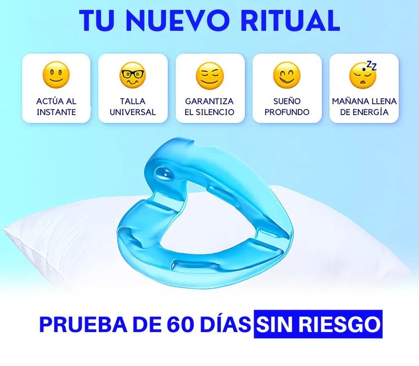 Ronc Less™ — Bucal Silencioso Antirronquidos