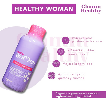 REGULADOR HORMONAL CON VITAMINAS - WOMAN HEALTHY + GUÍA DE ALIMENTACION DE REGALO