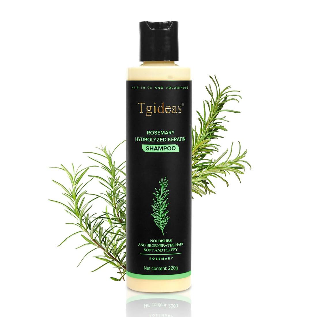 ✨ TGIDEAS™ – Champú Regenerador con Keratina, Romero, Ortiga y Biotina