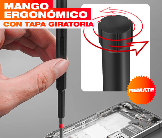 Mini Destornillador Magnético 44-en-1